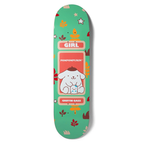 Girl Skateboards 8.5 Gass Hello Kitty and Friends Deck