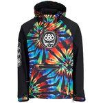 686: Waterproof Hoody - Grateful Dead Black Tie Dye 2024