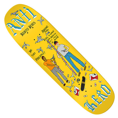 Anti Hero Skateboards: 8.63 Raney Pigeon Vision Deck