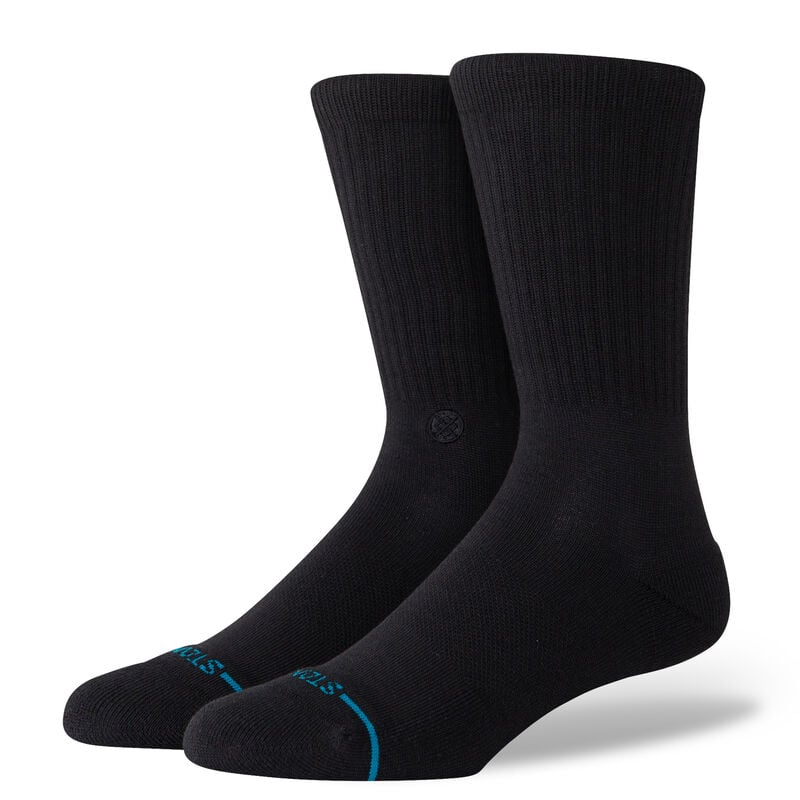 Stance Organic Crew Sock - Black