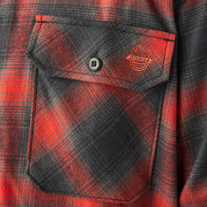 Dickies x Spitfire Flannel Shirt - Red Orche – Lip Trix Boardshop