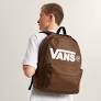 Vans: Vans Old Skool Drop Backpack - Vintage Cocoa