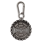 Independent Buzzsaw Key Chain - Nickel