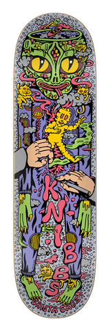 Santa Cruz Skateboards: 8.5 Knibbs Reptilian Pro Deck