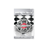 Independent Trucks: 1inch Phillips Hardware - Black/Silver