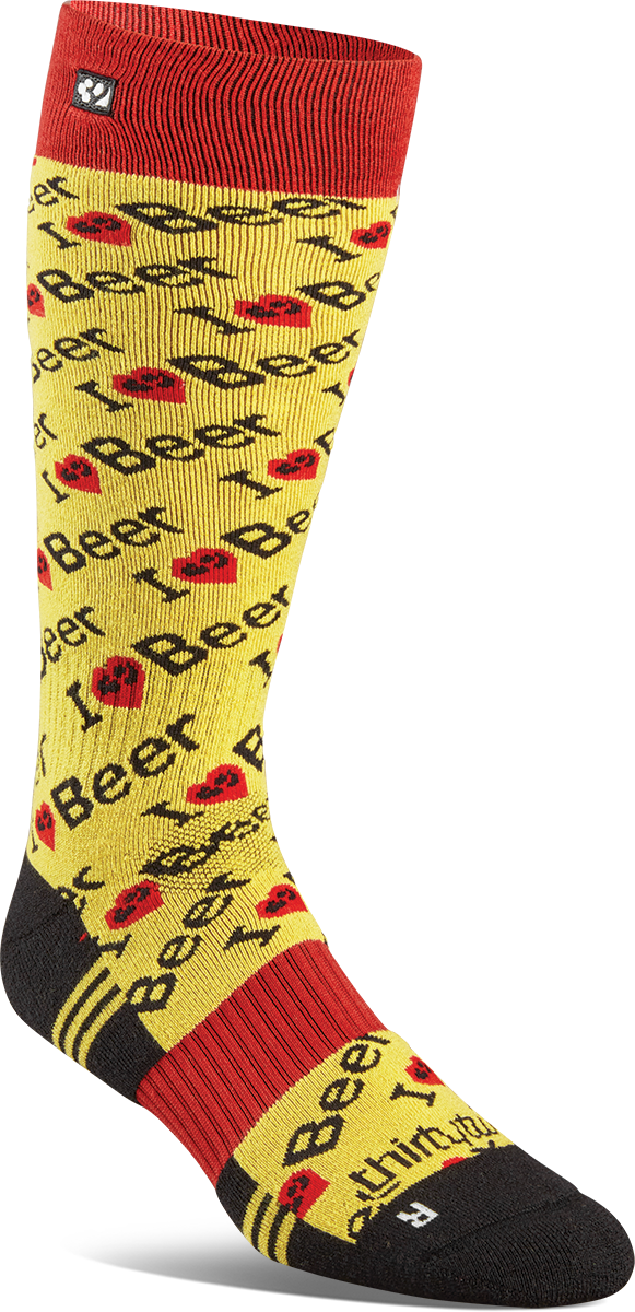 ThirtyTwo: TM Merino Sock - Yellow