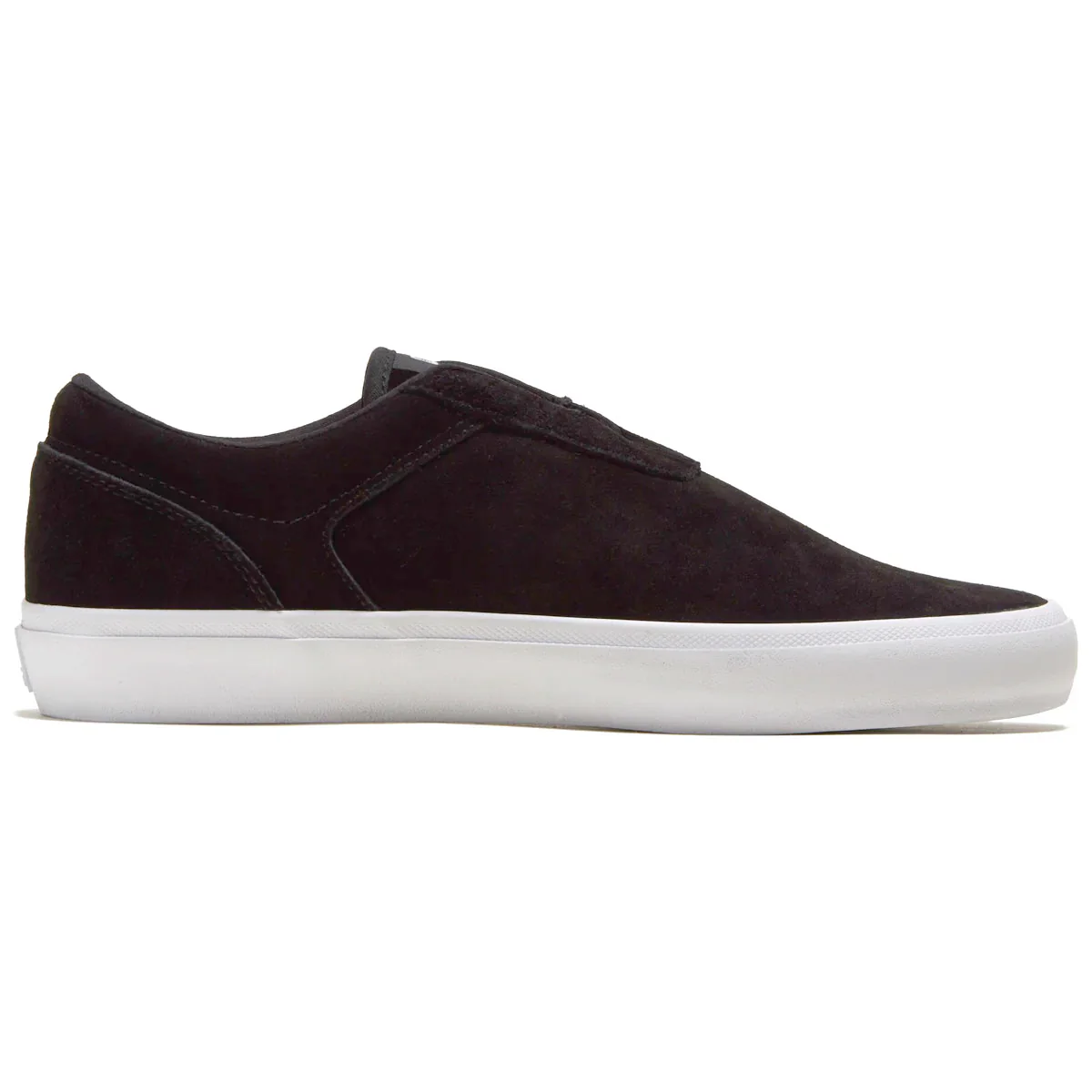 Opus Footwear: Honey Slip - Black Suede / White
