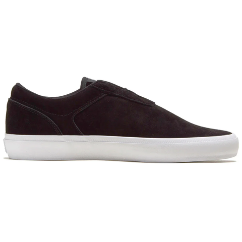 Opus Footwear: Honey Slip - Black Suede / White