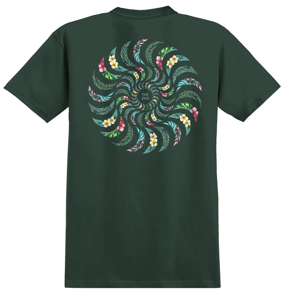 Spitfire: Floral Classic Swirl - Forrest Green