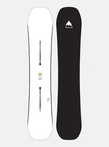 Burton: Custom Snowboard 2024 - White