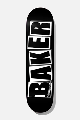 Baker Skateboards: 8.25 Brand Logo - Black/White