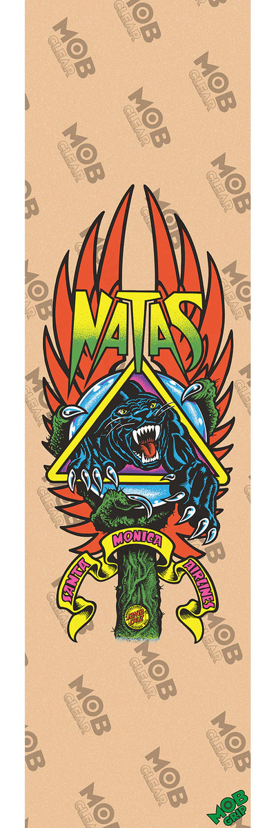 Graphic Mob: Natas Panther Clear Grip Tape – Lip Trix Boardshop