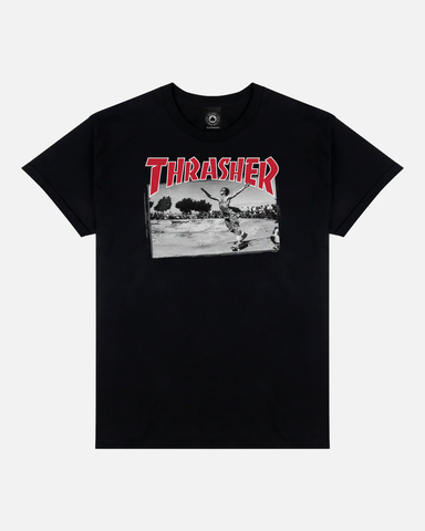 Thrasher Magazine: Jake Dish T-Shirt - Black
