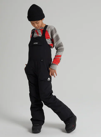 Burton: Kids Skylar Bib - True Black 2024