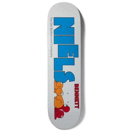 Girl Skateboards: 8.25 Bennett Nerd Niels Deck