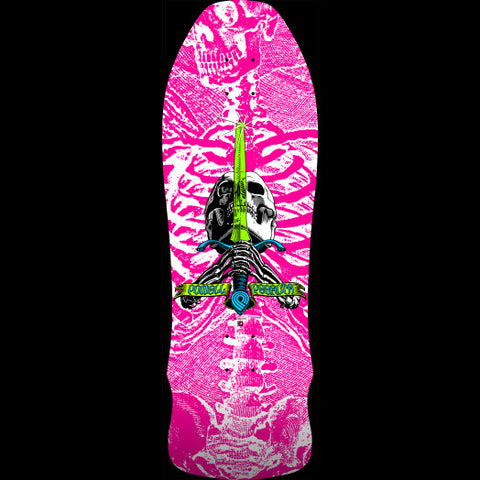 Powell Peralta: 9.75 Geegah Skull and Sword '07' Hot Pink