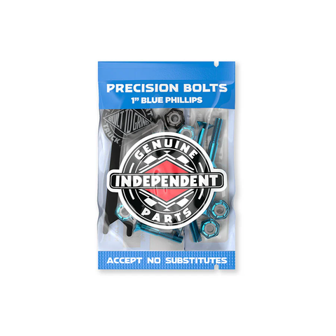 Independent Trucks: 1inch Phillips Hardware - Blue/Black