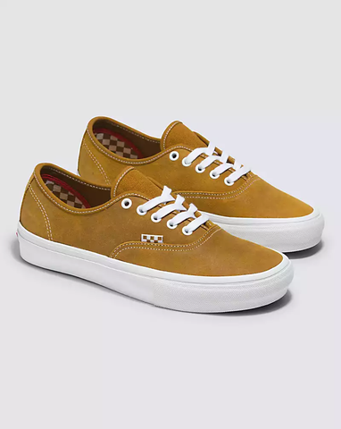 Vans Skate Authentic - Leather Golden Brown