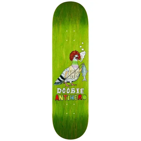 Anti Hero Skateboards: 8.25 Doobie Pigeon Vision