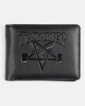 Thrasher Magazine: SKATEGOAT LEATHER WALLET BLACK