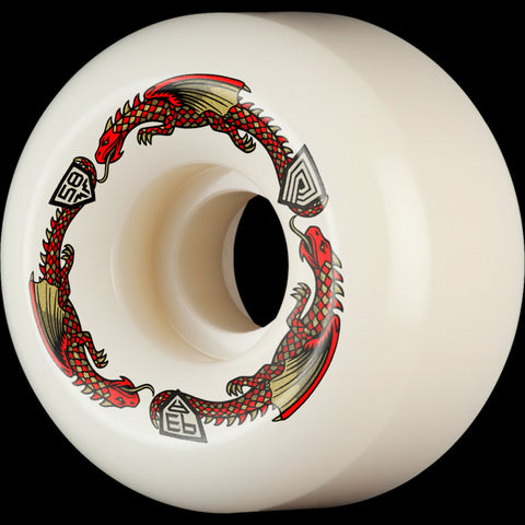 Powell Peralta: Dragons 93A - Rat Bone 2 - Symmetrical Shapes - Red