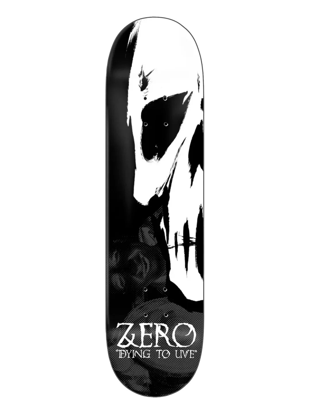 Zero Skateboards: Dying To Live 30 Year Deck