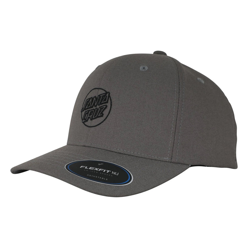 Santa Cruz: Opus Dot Snapback Hat Grey/Black