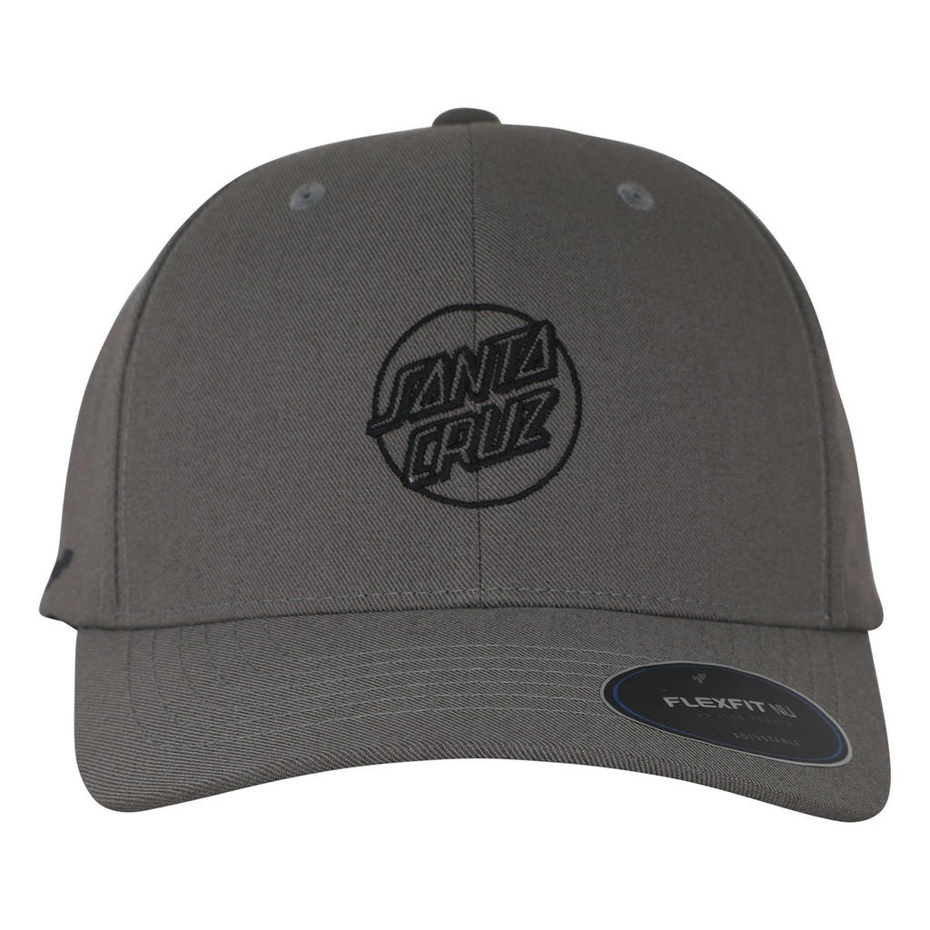Santa Cruz: Opus Dot Snapback Hat Grey/Black