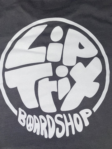 Lip Trix Circle Logo S/S Tee - Asphalt