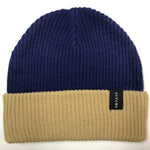 Autumn Select Blocked Beanie - Navy