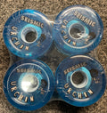 Seismic: Urchin 70x44mm 80a Crystal Clear Blue