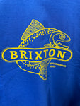 Brixton Mahlon S/S Tee - Royal