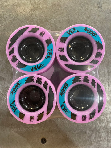 Rayne Envy 70mm 77a - Pink Longboard Wheels