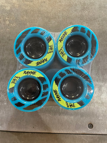 Rayne Envy 70mm 77a - Teal Longboard Wheels