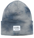 Coal Standard Acrylic Knit Cuffed Beanie - Grey Tie Dye