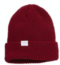 Coal Headwear: Stanley Beanie - Dark Heather Red