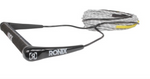 Ronix: Combo 4.0 - Hide Grip w/80ft Rope - Black/White