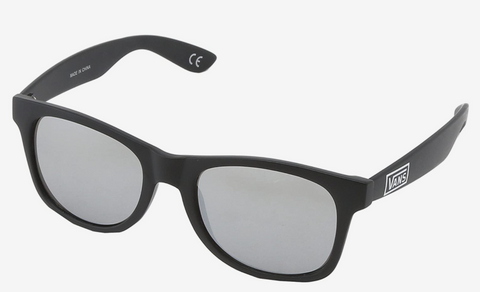 Vans Spicoli 4 Shades Sunglasses- Matte Black - Silver