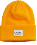 Coal Uniform Knit Cuff Beanie - Golden Rod