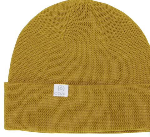 Coal Headwear: The FLT Beanie - Mustard