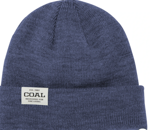 Coal Uniform Low Beanie - Heather Navy