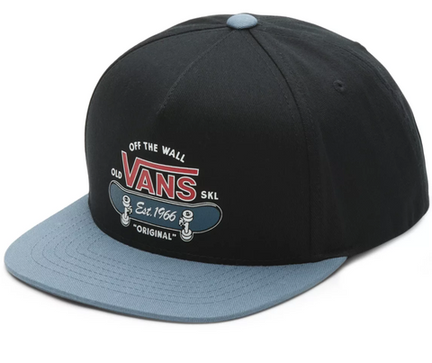 Vans Old Skool Complete Hat - Black/Blue Mirage