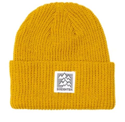 686: Classic Knit Beanie - Citron