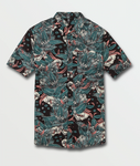 Volcom Nada Floral S/S - Black