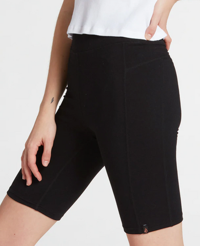 Volcom LIVED IN BIKE SHORT - BLACK