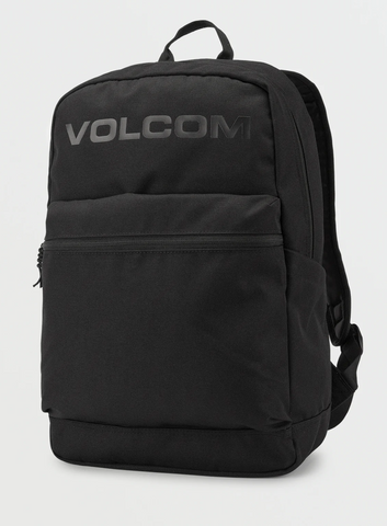 Volcom School Backpack - Black On Black