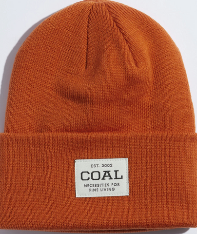 Coal Uniform Knit Cuff Beanie - Burnt Orange