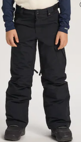 Burton Boys Exile 2L Cargo Pants-Black