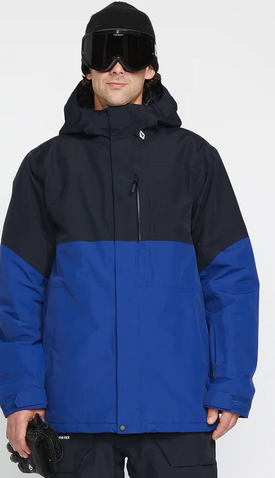 VOLCOM スノーボードウェア アノラック L 青/黒 VOLCOM ボルコム VOLCOM スノーボードウェア アノラック L 青/黒 VOLCOM ボルコム