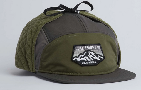 Coal The Tracker Flannel Lined 5 Panel Earflap Cap 2023